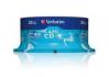 Verbatim CD-R 80/700MB 52X crystal AZO cake25